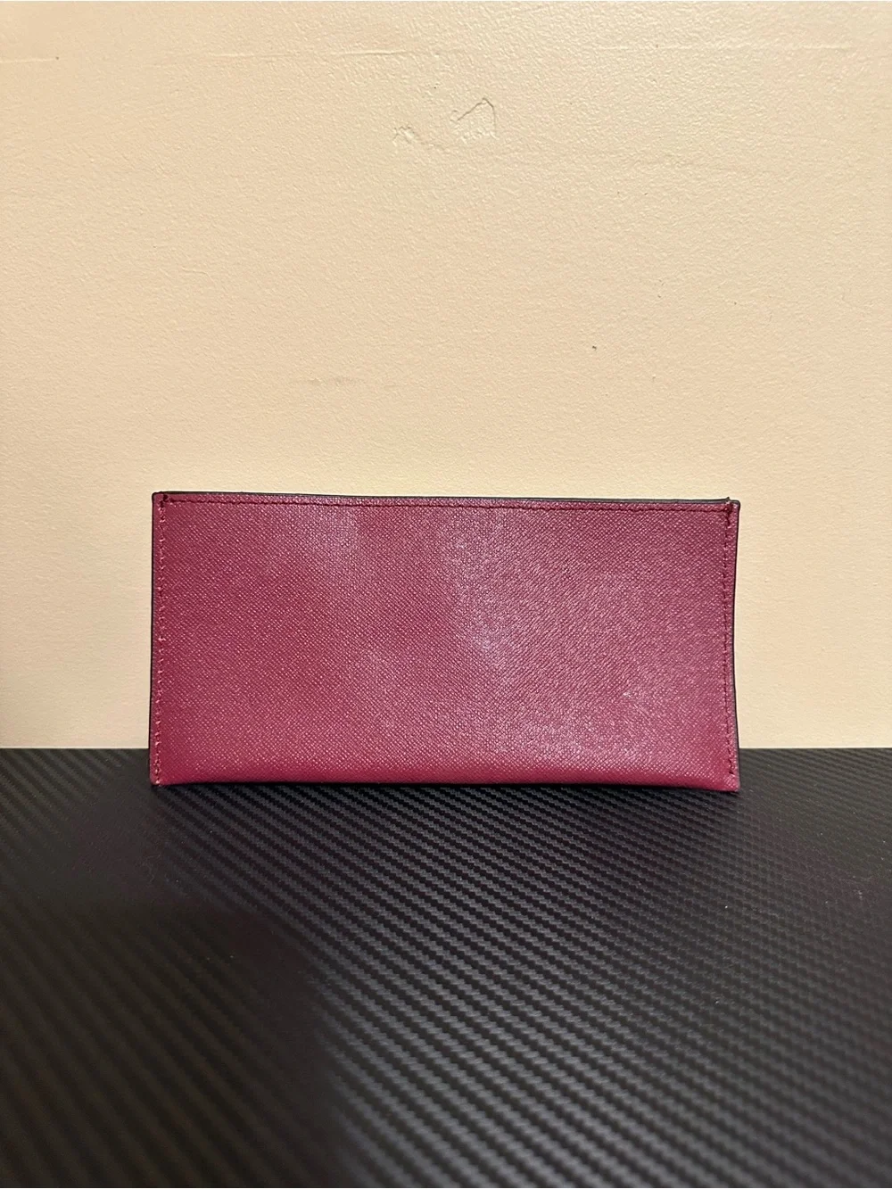 Pink card wallet